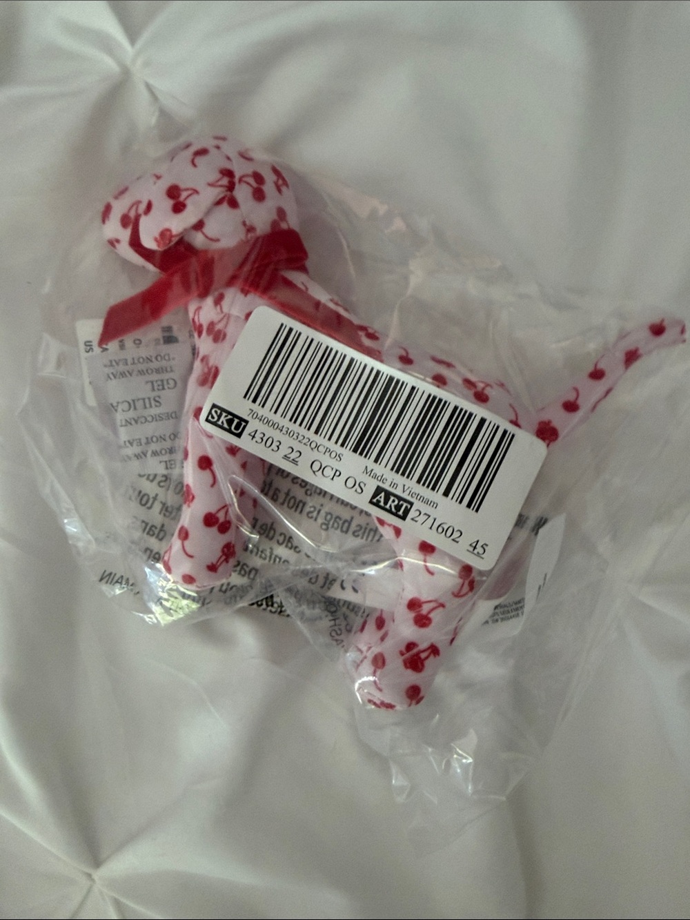 PINK Victoria's Secret Holographic Box with Hot Pink Mini Dogs (2) - Picture 2 of 4